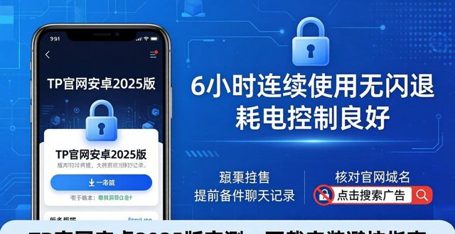 TP官网安卓2025版实测：下载安装避坑指南