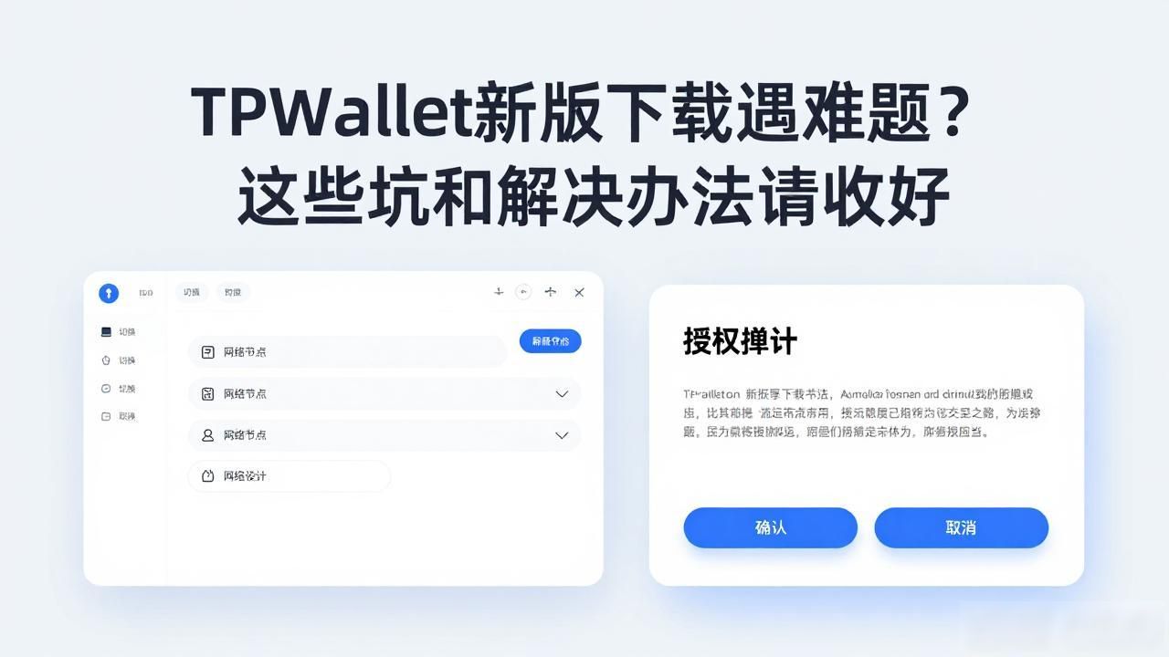 TPWallet新版下载遇难题？这些坑和解决办法请收好