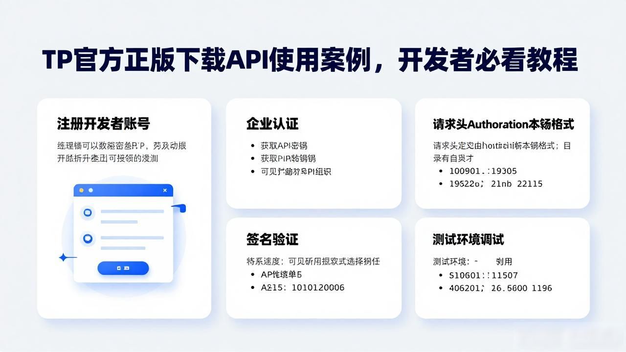 TP官方正版下载API使用案例,开发者必看教程