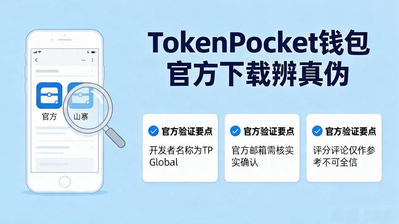 TokenPocket钱包真假难辨？官方下载渠道一查便知
