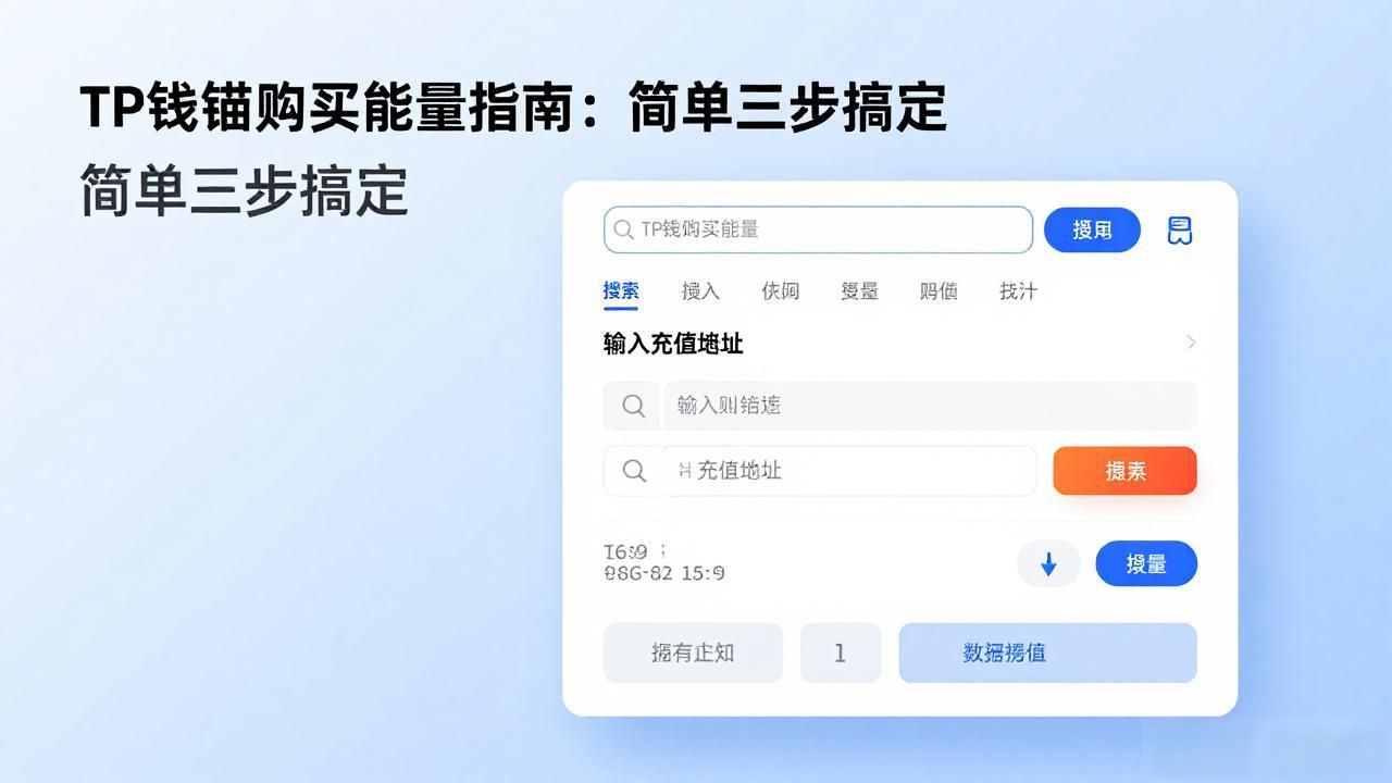 TP钱包购买能量指南：简单三步搞定