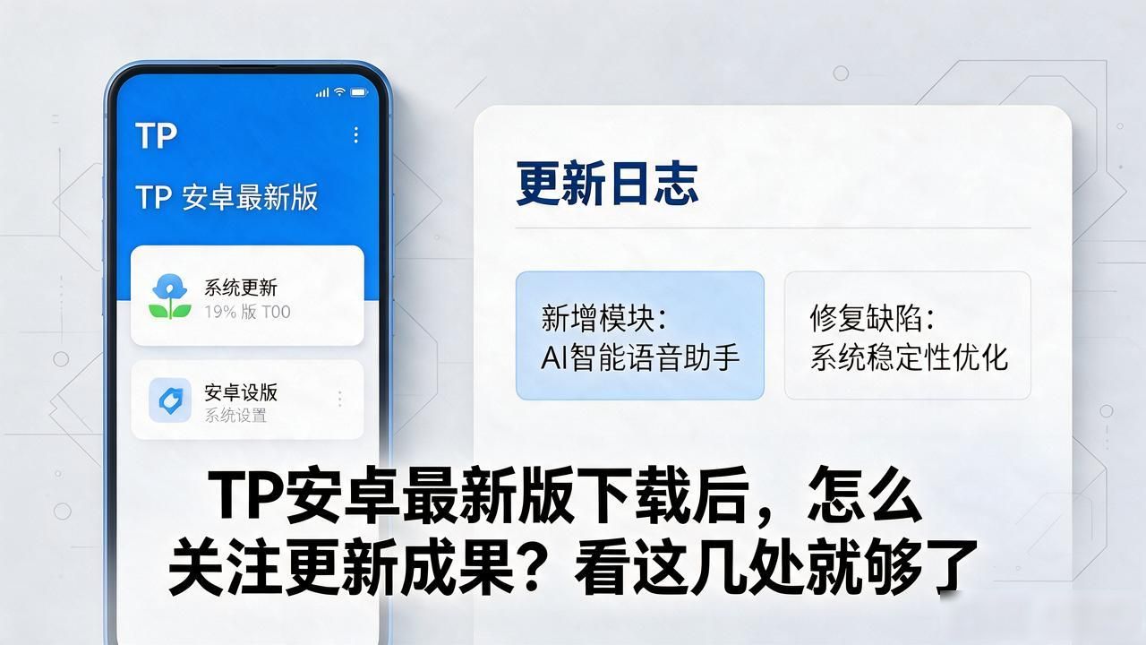TP安卓最新版下载后，怎么关注更新成果？看这几处就够了