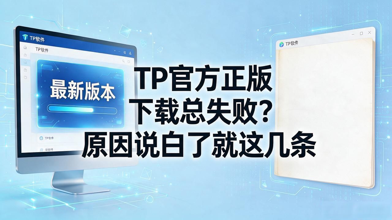 TP官方正版下载总失败？原因说白了就这几条