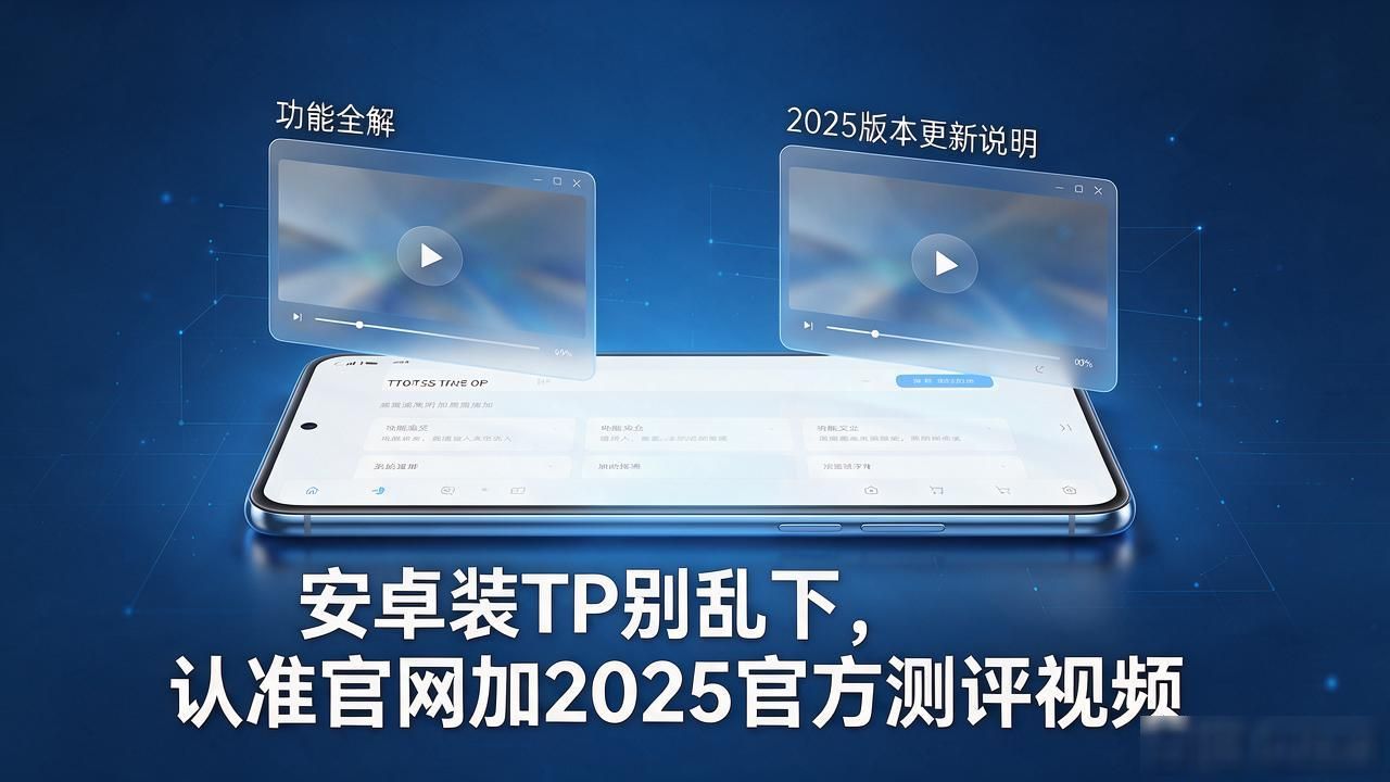安卓装TP别乱下，认准官网加2025官方测评视频