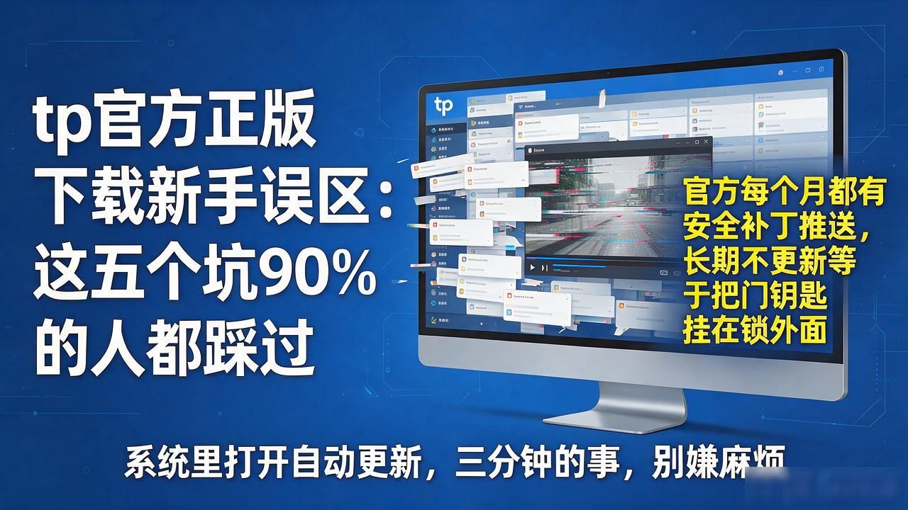 tp官方正版下载新手误区：这五个坑90%的人都踩过