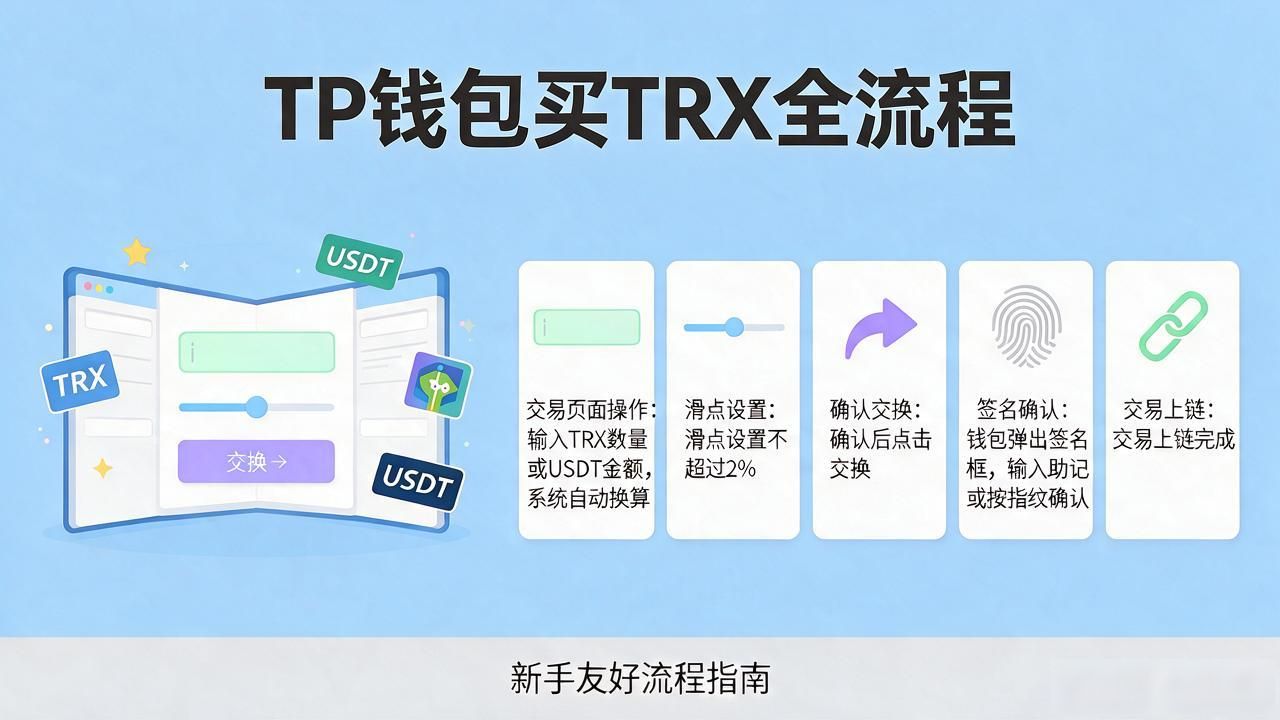 TP钱包怎么买TRX？从充值到成交，新手全流程拆解