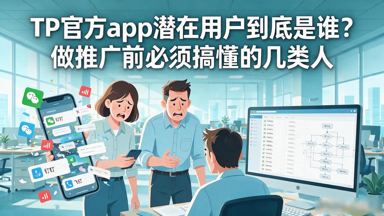 TP官方app潜在用户到底是谁？做推广前必须搞懂的几类人