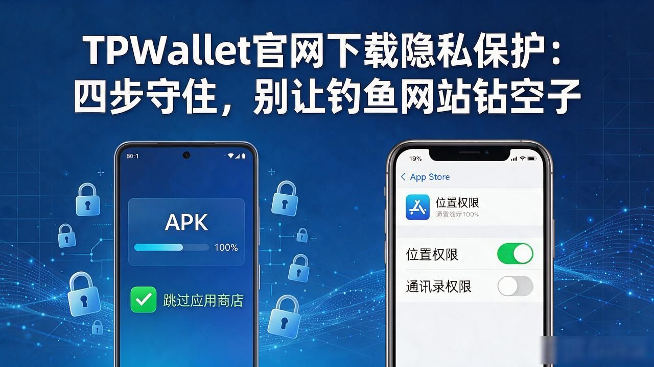 TPWallet官网下载隐私保护：四步守住，别让钓鱼网站钻空子