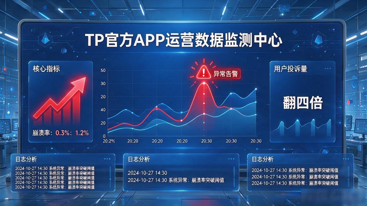 TP官方app的运营数据监测怎么做?这几个核心指标必须盯紧