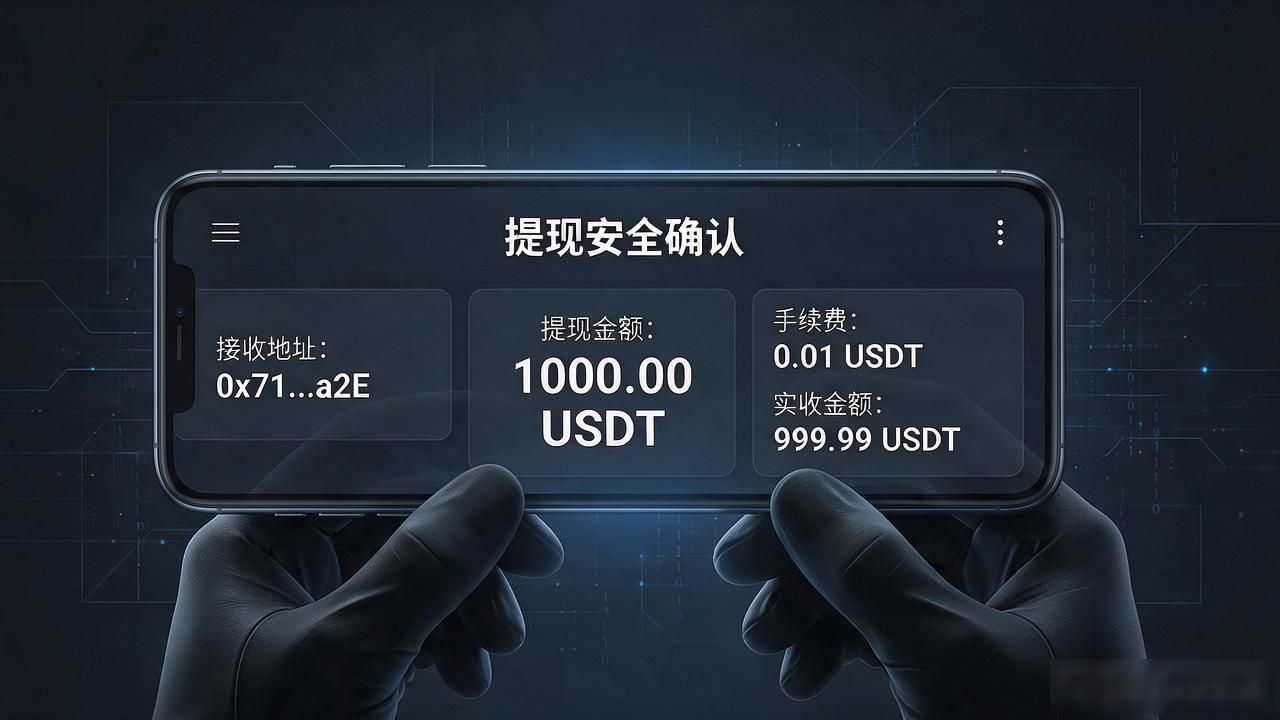 tp钱包usdt提现步骤详解，选对链、填对地址，四步安全到账