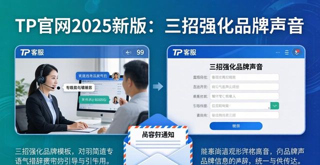 TP官网2025新版:三招强化品牌声音