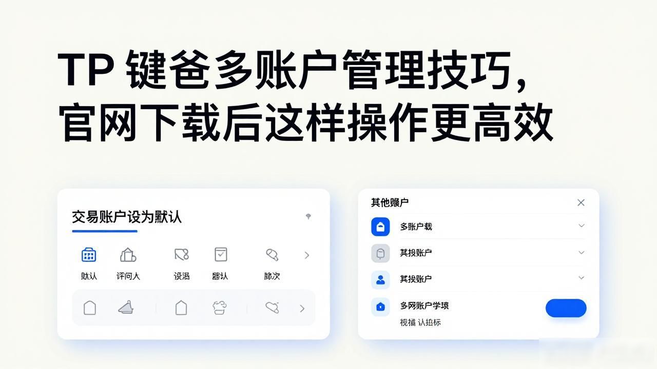 TP钱包多账户管理技巧,官网下载后这样操作更高效